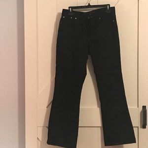 Ralph Lauren Black Flared Jeans